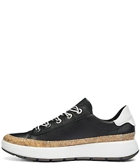 ara Rem Leather Cork Accent Sneakers