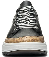 ara Rem Leather Cork Accent Sneakers