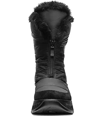 ara Sayer Waterproof Suede and Textile Faux Fur Lined Winter Boots