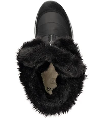 ara Sayer Waterproof Suede and Textile Faux Fur Lined Winter Boots