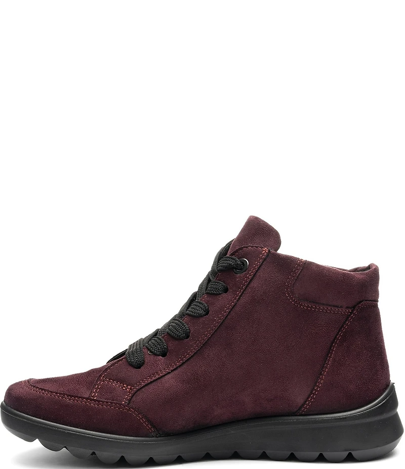 ara Thistle Waterproof Hydro-Microsuede Zip Booties