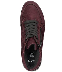 ara Thistle Waterproof Hydro-Microsuede Zip Booties