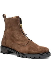 ara Tourmaline Suede Dual Zip Ankle Booties