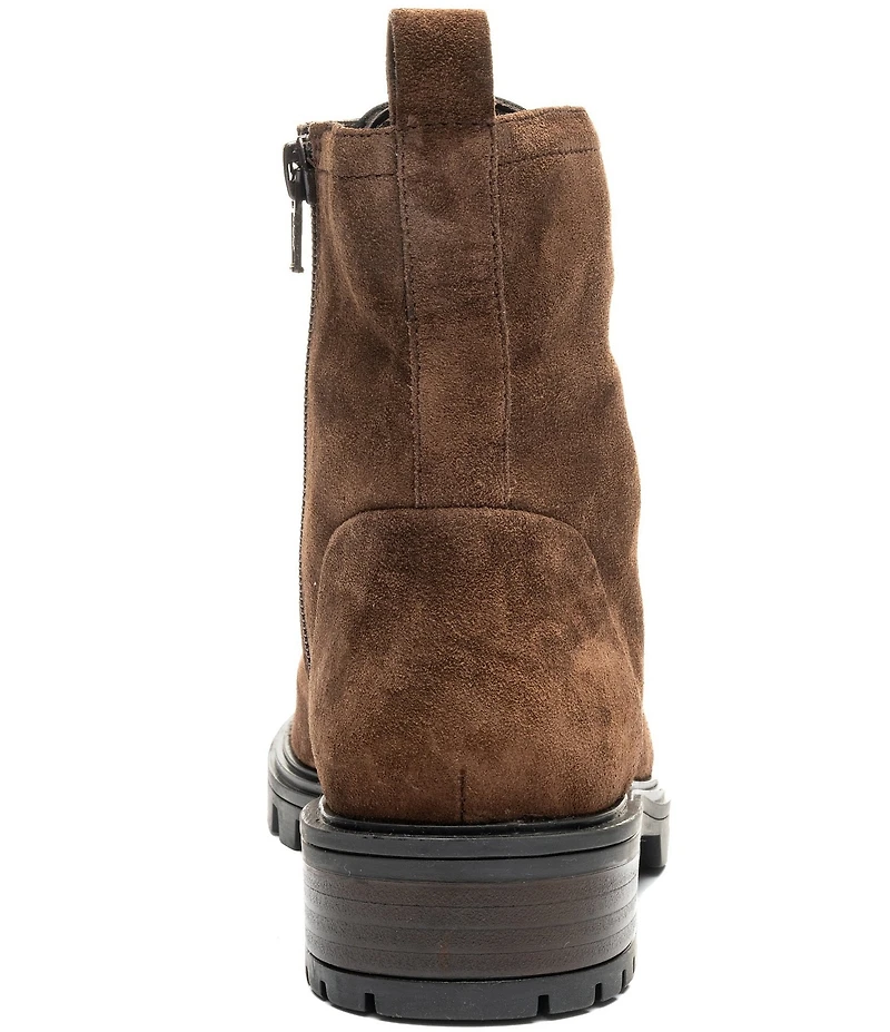 ara Tourmaline Suede Dual Zip Ankle Booties