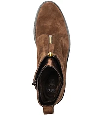 ara Tourmaline Suede Dual Zip Ankle Booties