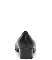 ara Vivian Leather Block Heel Pumps