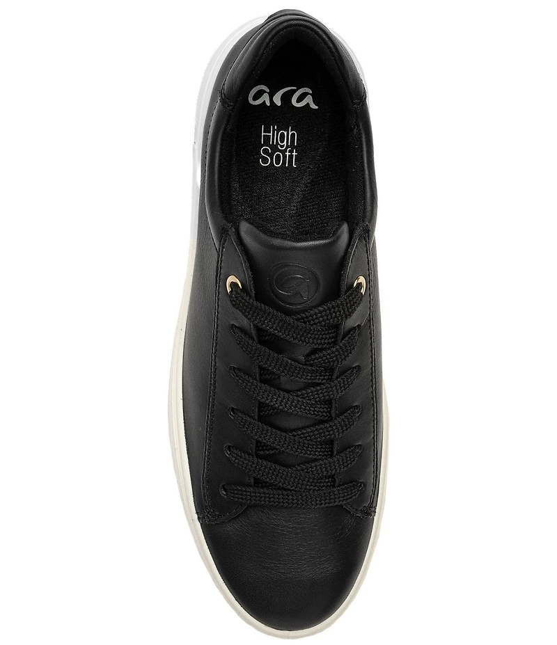ara Women's Carol Leather Platform Sneakers