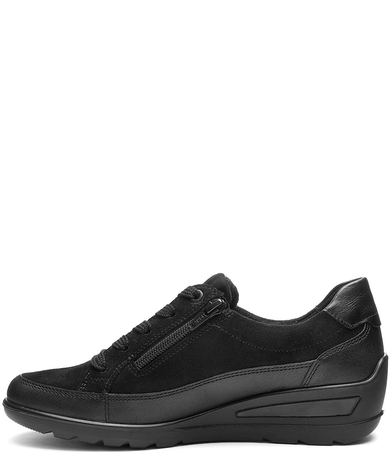 ara Zamia Leather and Suede Sneakers