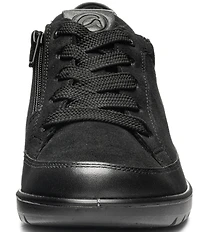 ara Zamia Leather and Suede Sneakers