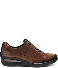 ara Zamia Leather and Suede Sneakers