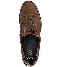 ara Zamia Leather and Suede Sneakers
