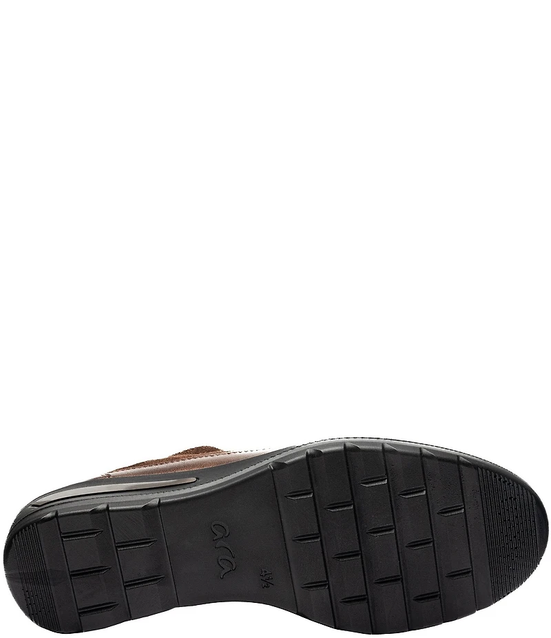 ara Zamia Leather and Suede Sneakers
