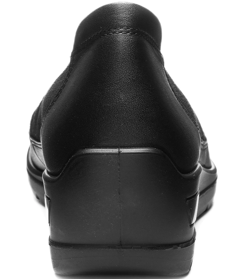 ara Zinnia Leather Slip On Wedges