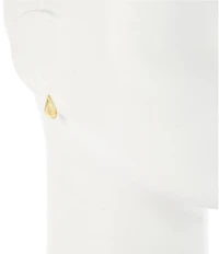 Argento Vivo Chubby Huggie Hoop Earrings