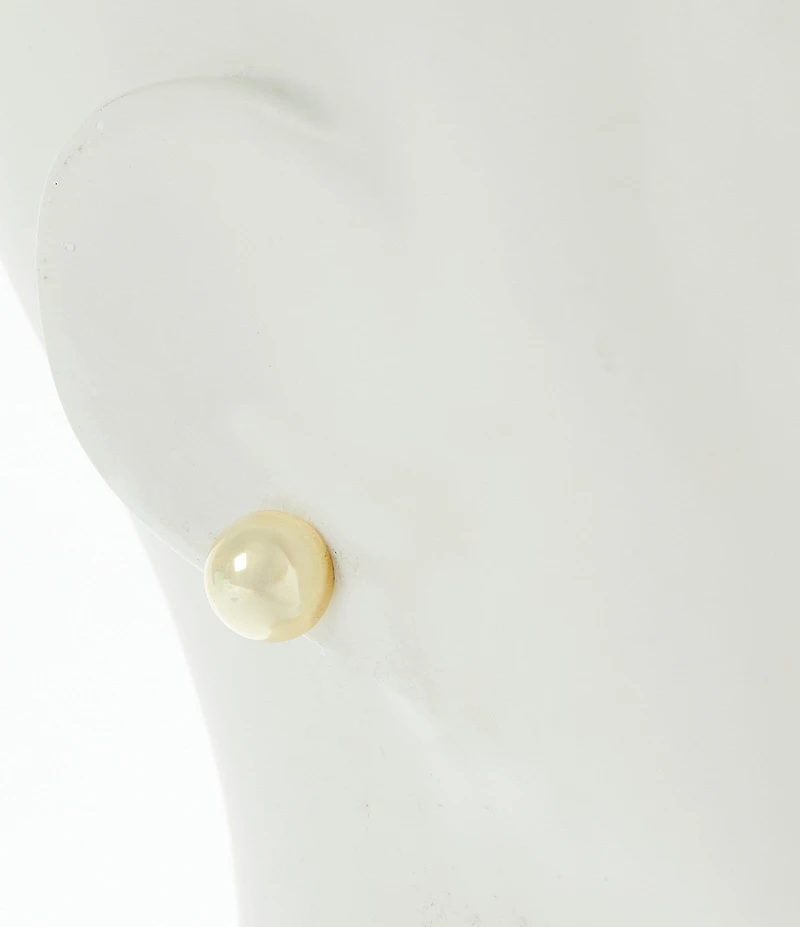 Argento Vivo Classic Ball Stud Earrings