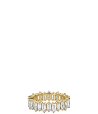 Argento Vivo CZ Baguette Band Ring