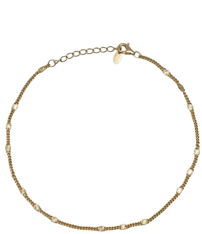 Argento Vivo Diamond Cut Anklet