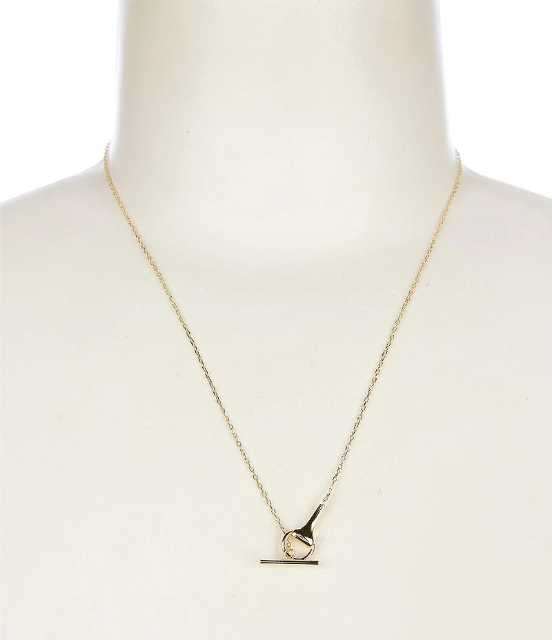 Argento Vivo Equestrian Short Pendant Necklace