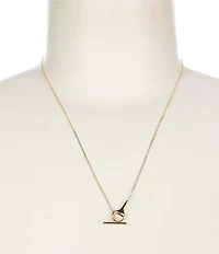 Argento Vivo Equestrian Short Pendant Necklace