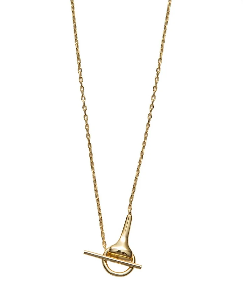 Argento Vivo Equestrian Short Pendant Necklace