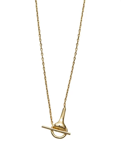 Argento Vivo Equestrian Short Pendant Necklace