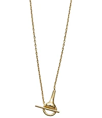 Argento Vivo Equestrian Short Pendant Necklace