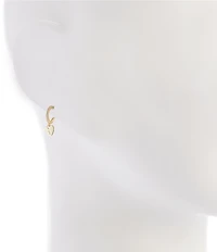 Argento Vivo Flat Heart Stud Earring Set