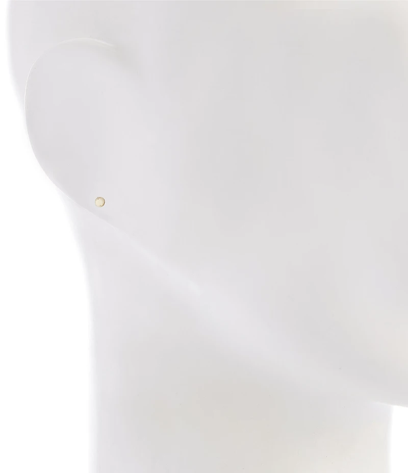 Argento Vivo Flat Heart Stud Earring Set