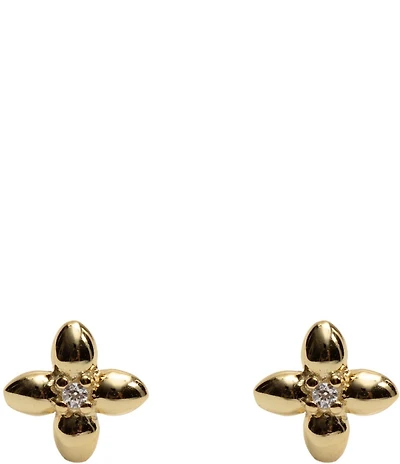 Argento Vivo Floret Stud Earrings