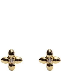 Argento Vivo Floret Stud Earrings