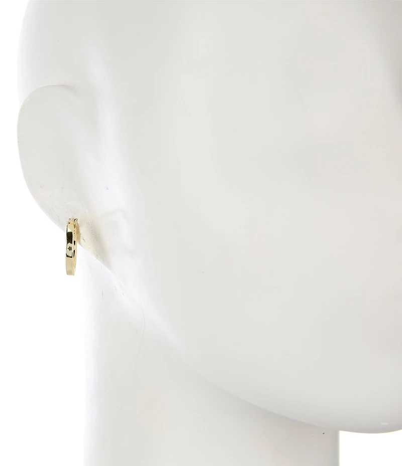 Argento Vivo Gold Hoop Earring Set
