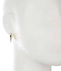 Argento Vivo Gold Hoop Earring Set