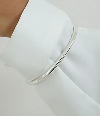 Argento Vivo High Polish Bangle Bracelet