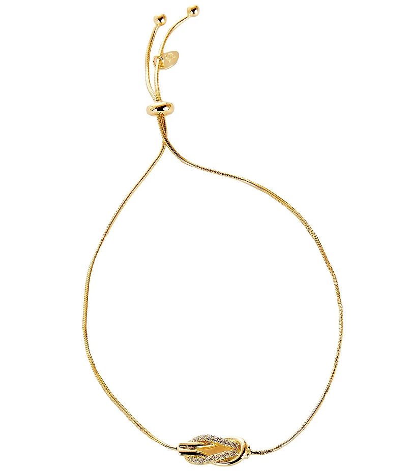 Argento Vivo Infinity Pav Adjustable Bracelet