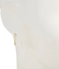 Argento Vivo Pearl Chain Drop Earrings