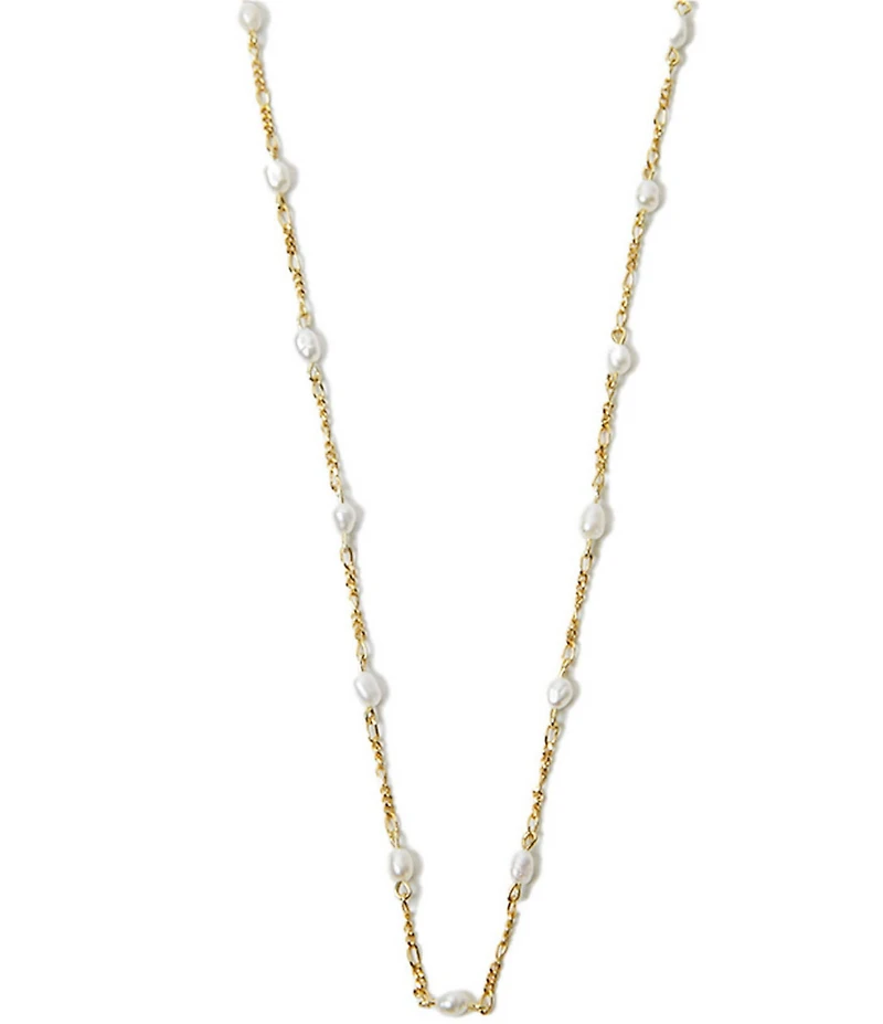 Argento Vivo Pearl Figaro All Around Collar Necklace