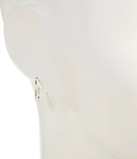 Argento Vivo Small Crescent Hoop Earrings