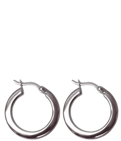 Argento Vivo Small Simple Hoop Earrings
