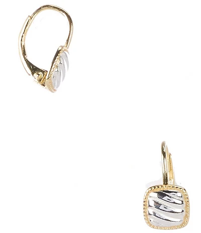 Argento Vivo Square Hoop Earrings