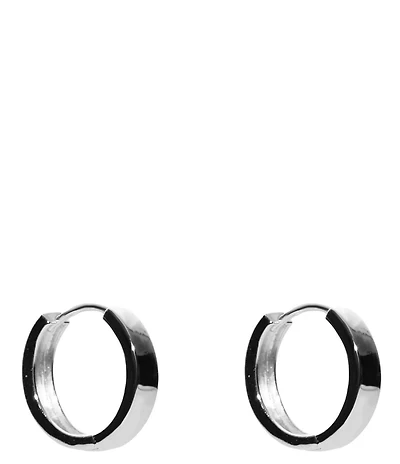 Argento Vivo Thick Hoop Earrings
