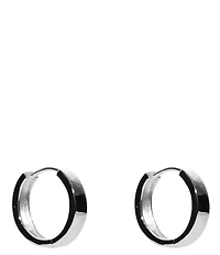 Argento Vivo Thick Hoop Earrings