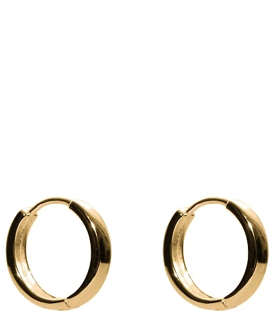 Argento Vivo Thick Hoop Earrings