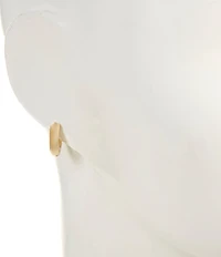 Argento Vivo Thick Huggie Hoop Earrings