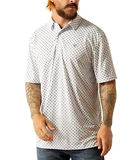 Ariat Allover Printed Short Sleeve Polo Shirt