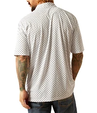 Ariat Allover Printed Short Sleeve Polo Shirt
