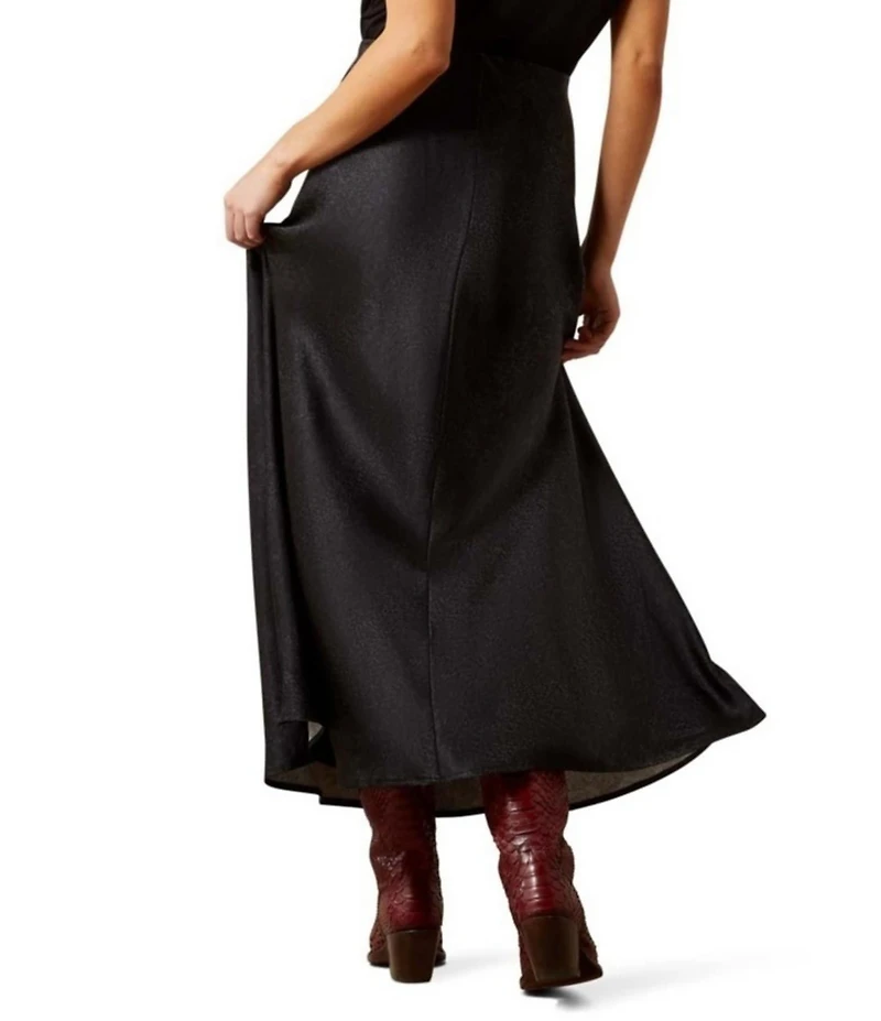 Ariat Athena Subtle Python Print Bias Cut Slip Skirt