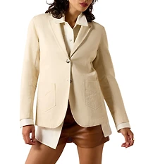 Ariat Bianca Cotton Twill Western Embellished Blazer