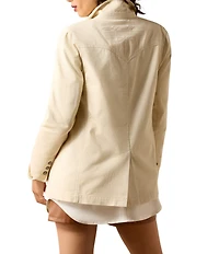 Ariat Bianca Cotton Twill Western Embellished Blazer