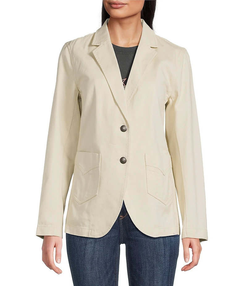 Ariat Bianca Cotton Twill Western Embellished Blazer