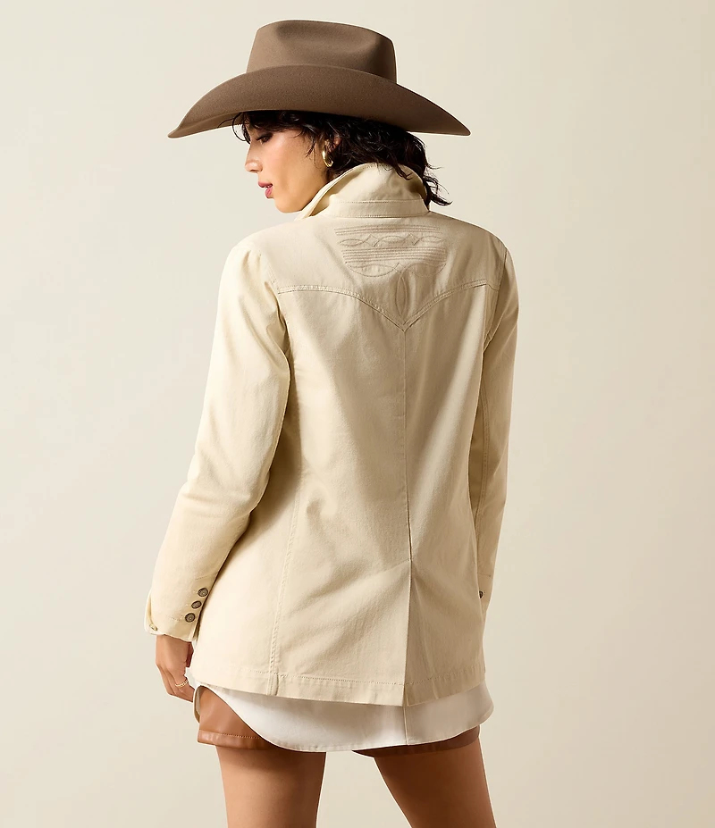 Ariat Bianca Cotton Twill Western Embellished Blazer